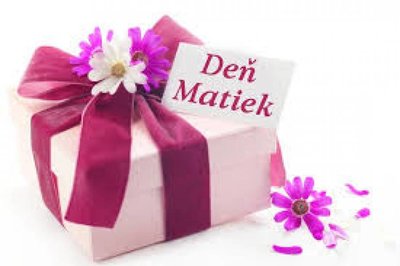  Drahí naši študenti, nezabudnite, že už túto nedeľu oslavujeme Deň Matiek 