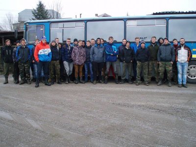 Exkurzia - mechanizované drevosklady 