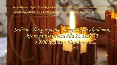 VIANOČNÁ AKADÉMIA 