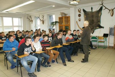 Prednáška o možnosti štúdia na Českej lesníckej akadémii v Trutnove 
