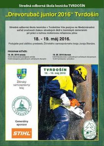 Srdečne Vás pozývame na medzinárodnú súťaž Drevorubač junior 2016 a Opravár junior 2016 