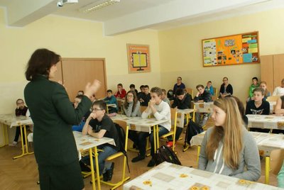 Prednáška na Základnej škole v Dlhej na Orave 