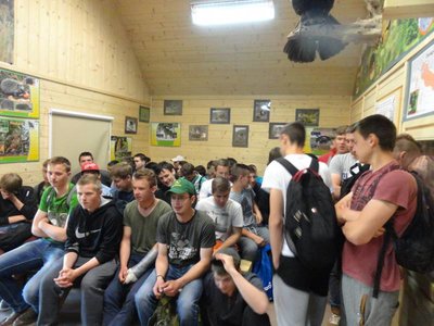 Odborná exkurzia na farme hluchánej zveri 