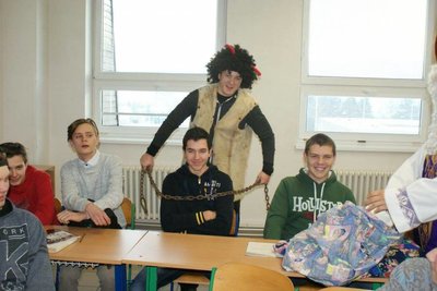 Mikuláš v podaní našich študentov 
