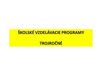 Stredná odborná škola lesnícka Tvrdošín