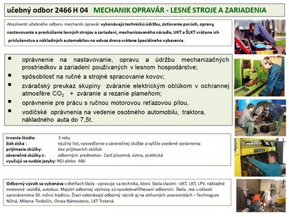 Stredná odborná škola lesnícka Tvrdošín