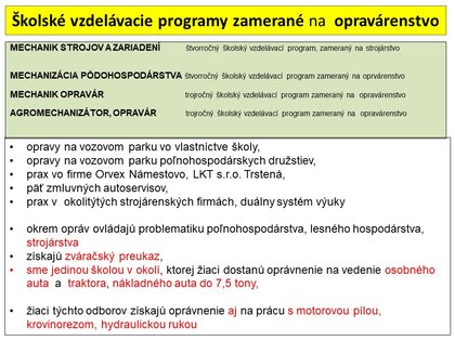 Stredná odborná škola lesnícka Tvrdošín